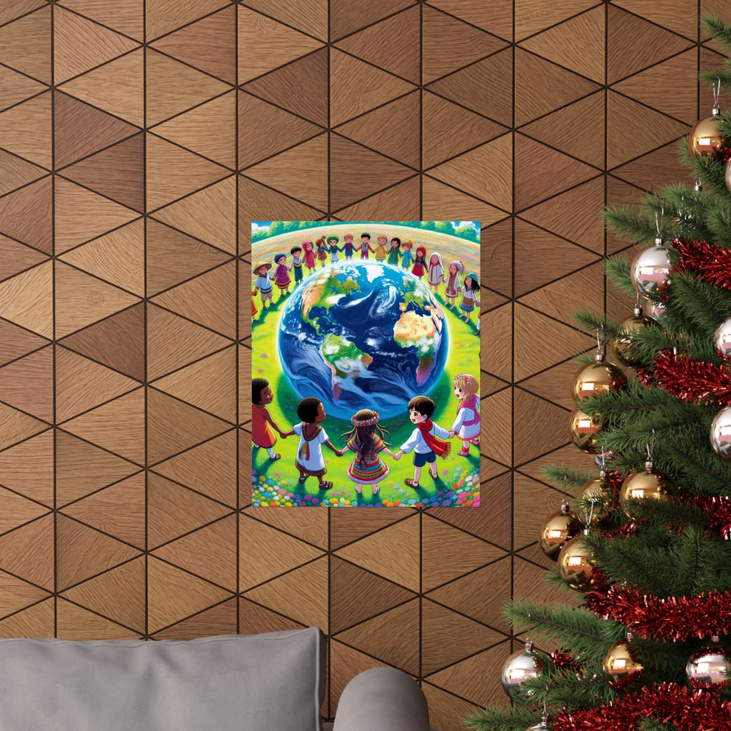 Peace And Love To The World Posters