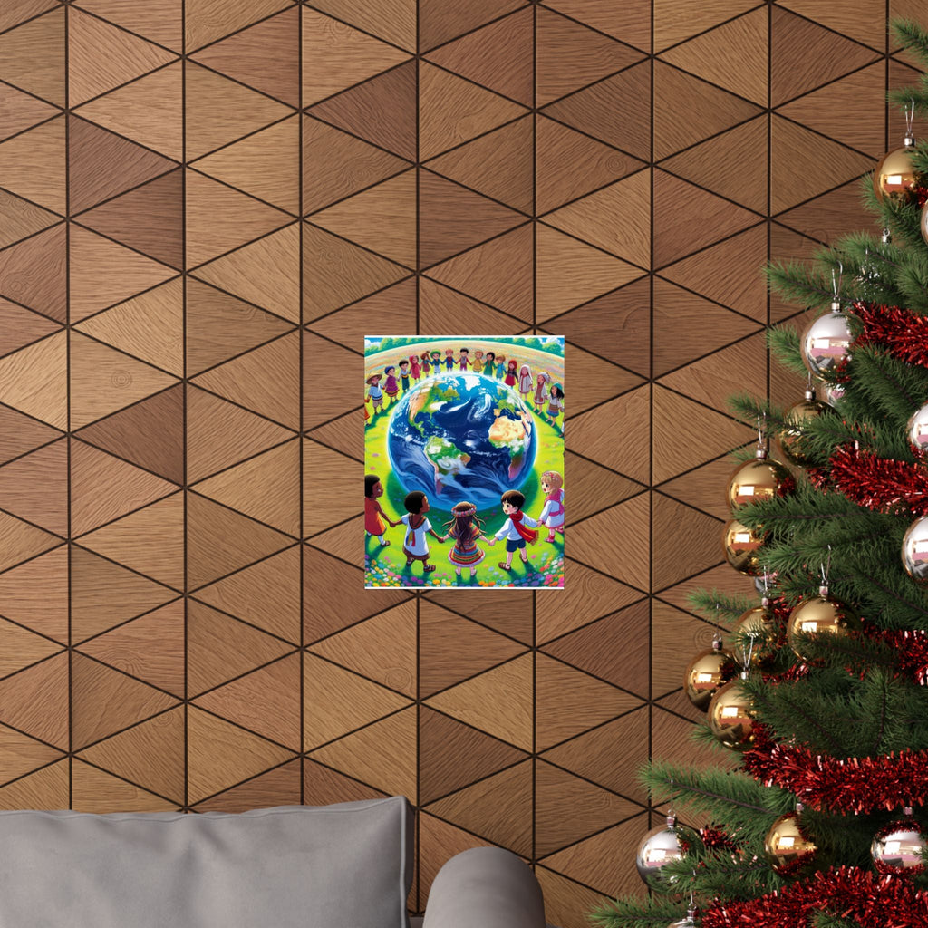 Peace And Love To The World Posters