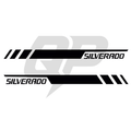 Chevy Silverado Offroad Side Decals | Premium Vinyl Graphics 2PC Set
