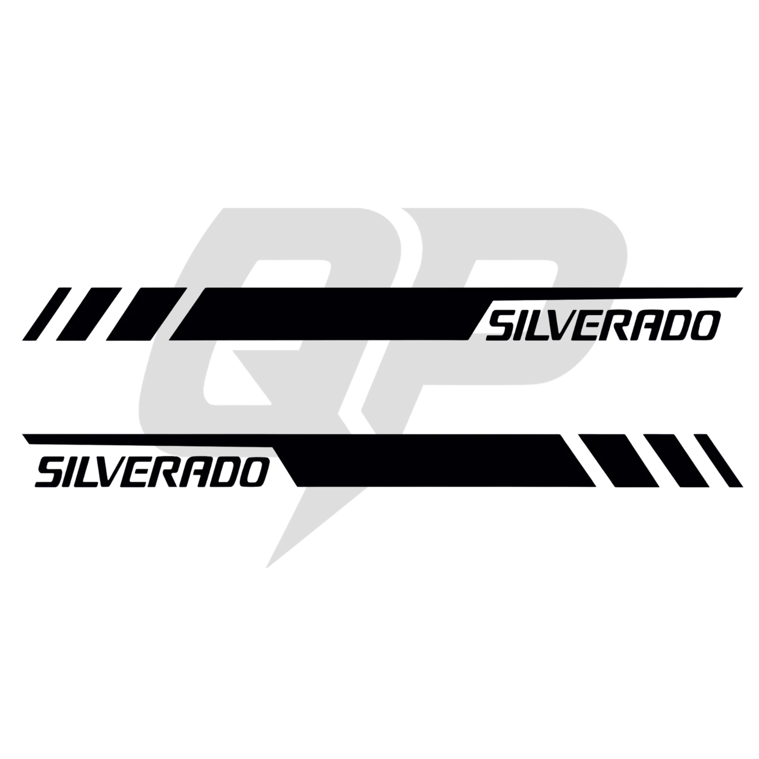 Chevy Silverado Offroad Side Decals | Premium Vinyl Graphics 2PC Set