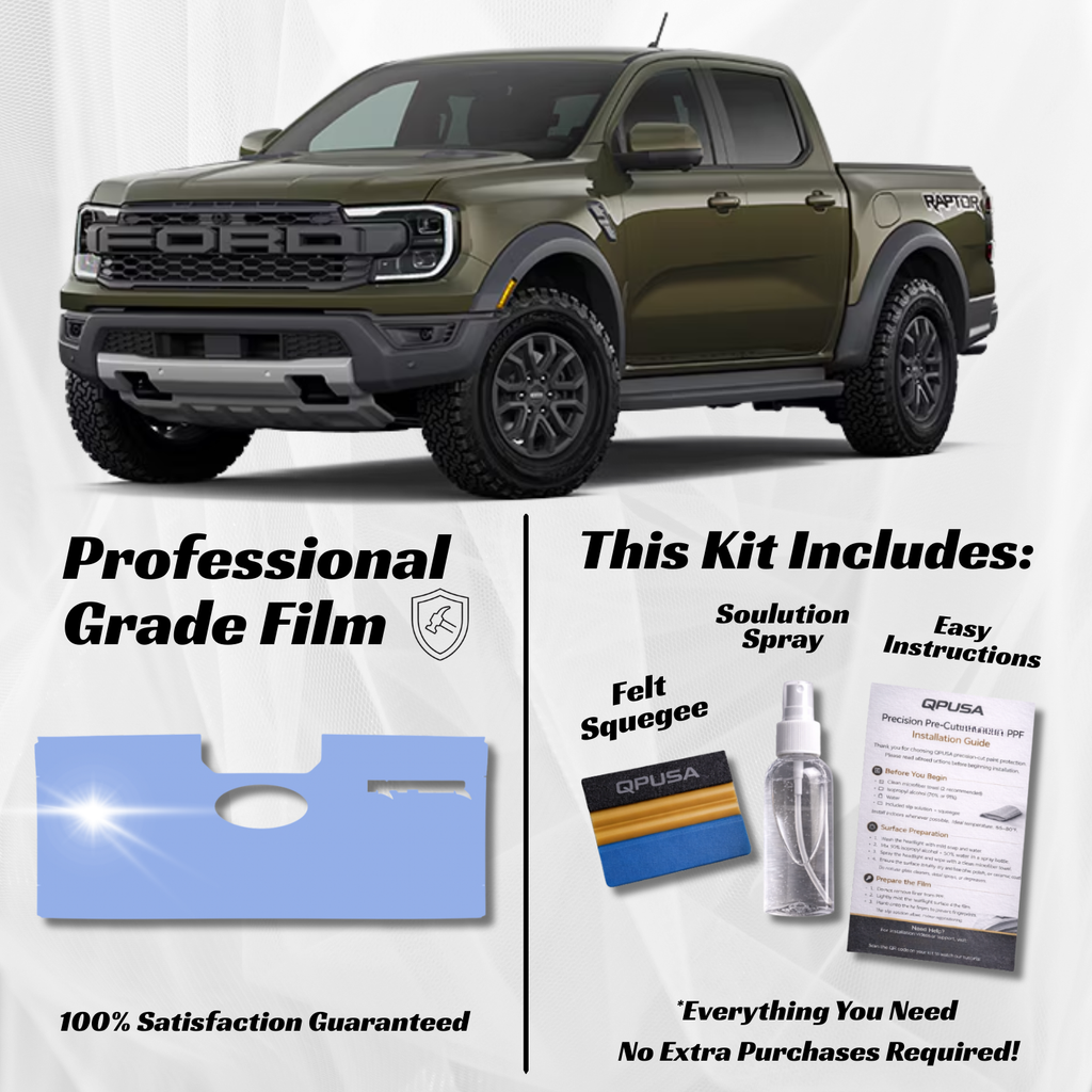 Ford Ranger Raptor (2024-2026) Tailgate PPF Protection Kit - Pre-Cut