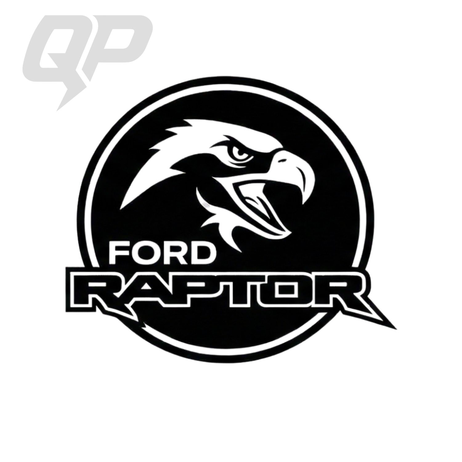Ford Raptor Racing Circle Decal | Premium Vinyl Graphics