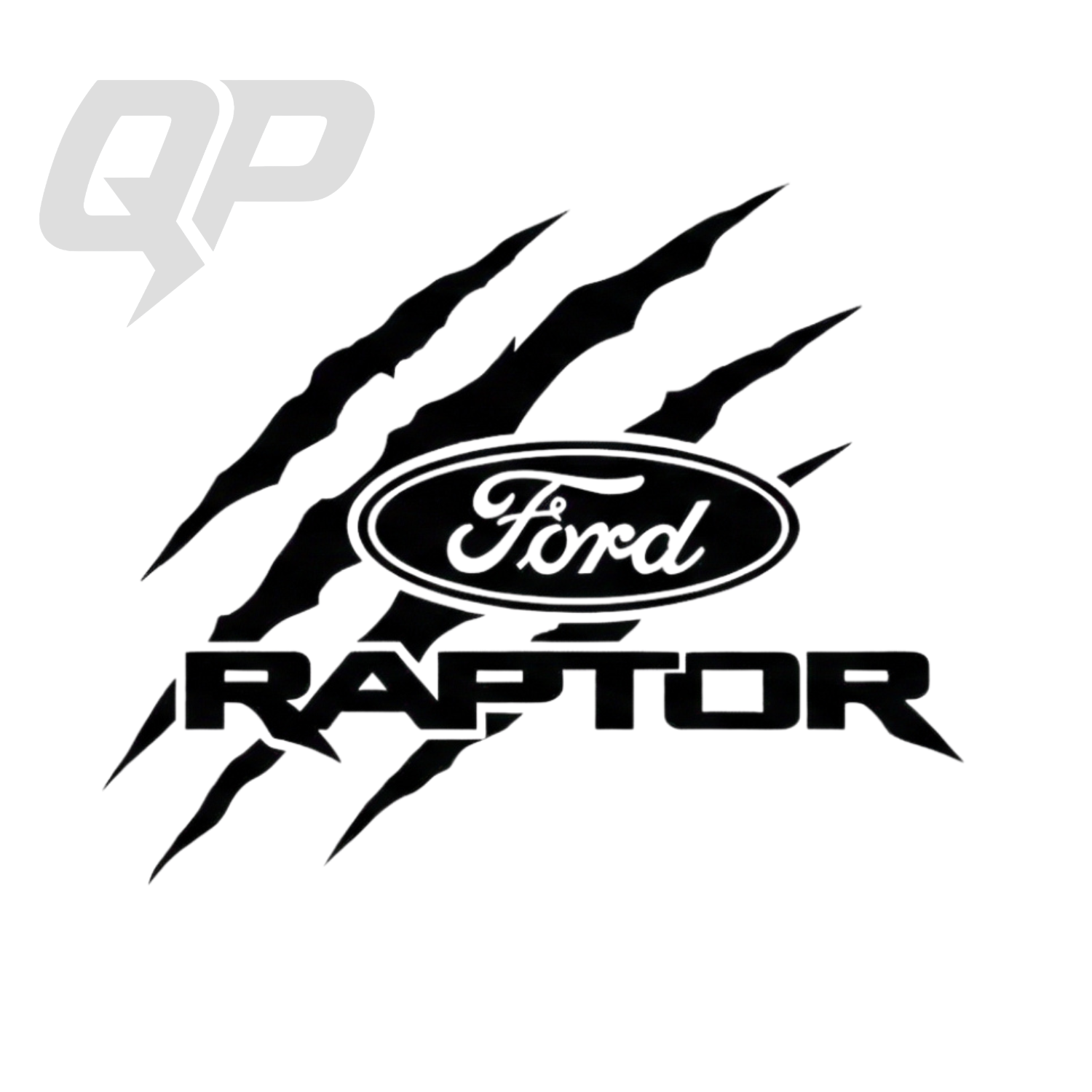 Ford Raptor Claw Scratch Decal | Premium Vinyl Racing Graphics