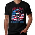 Chill The Fourth Out Funny Skeleton 4th Of July Patriotic  Affordable Price T-Shirt
