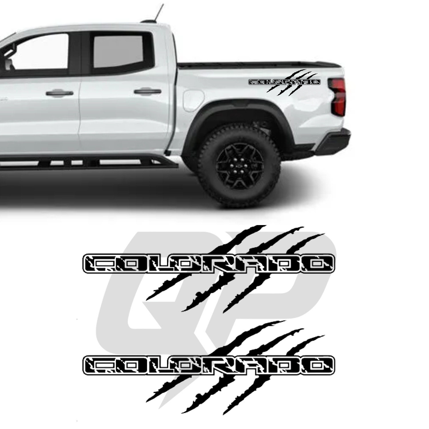 Chevy Colorado Claw Scratch Graphic Kit - Side Vinyl Decals