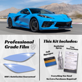 Chevrolet Corvette C8 (2020+) Headlight PPF Protection Kit - Pre-Cut