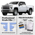 Chevrolet Silverado 2500 HD (2020+) Headlight PPF Protection Kit - Pre-Cut