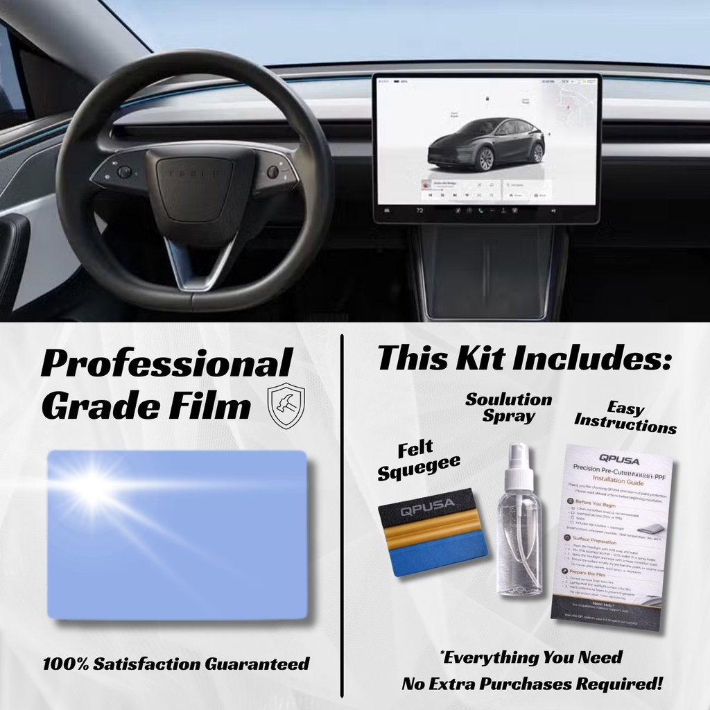 Tesla Model X Screen Protector PPF Kit