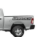 Dodge Warlock Vinyl Decal Truck Sticker – Multiple Sizes 6" to 45" – Durable Weatherproof Graphic for Tailgate or Window