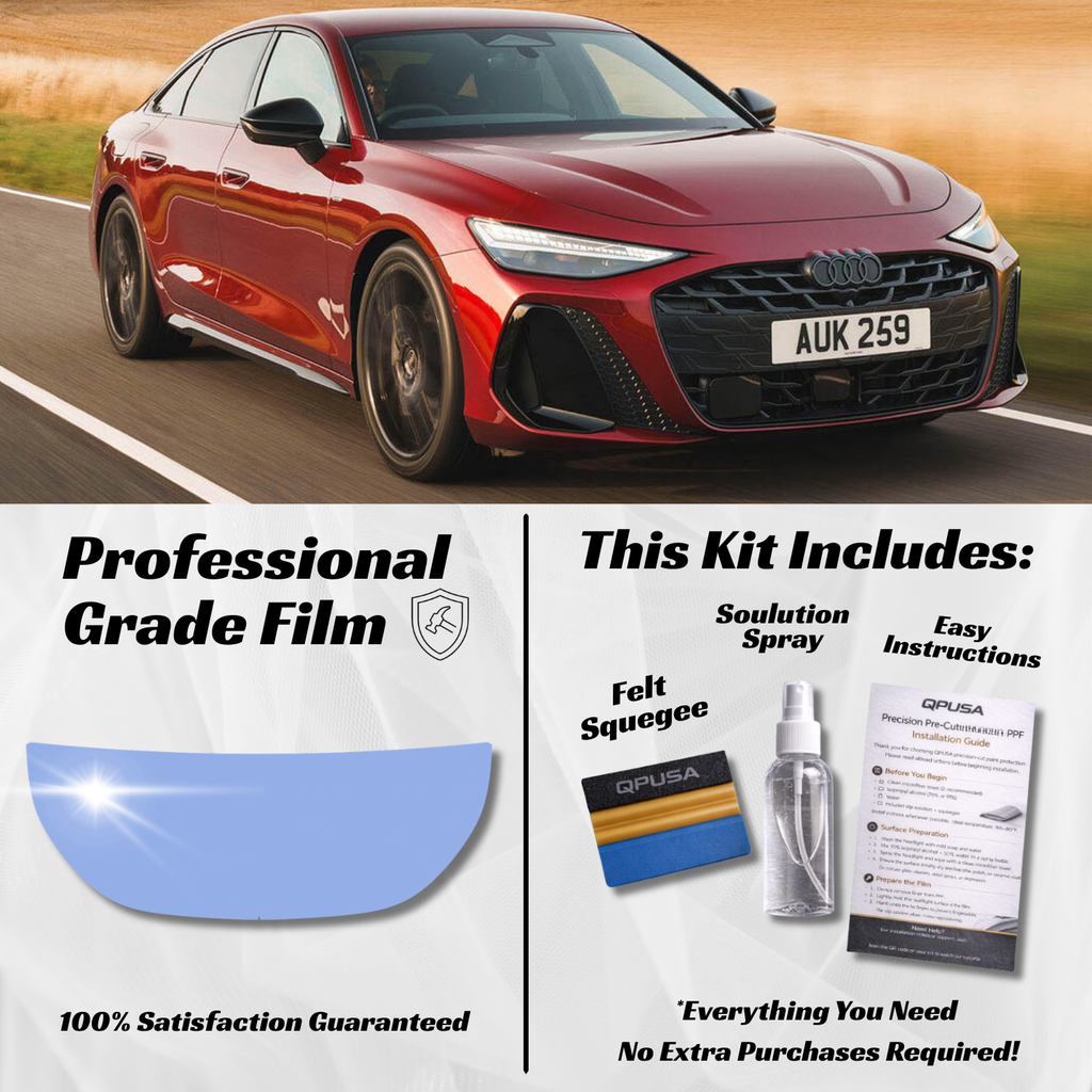 Audi A6 (2026+) Partial Hood PPF Protection Kit - Pre-Cut