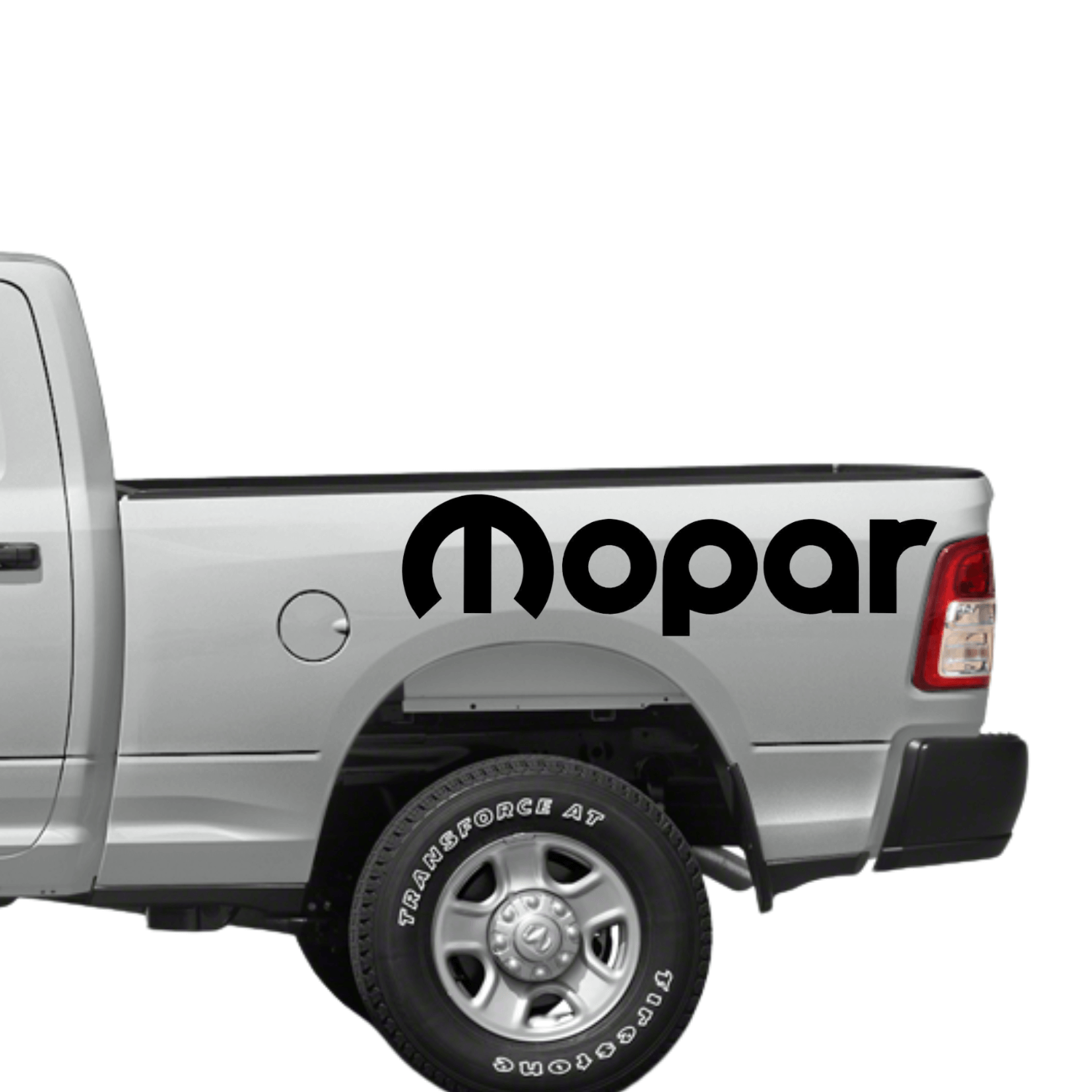 Mopar Logo Vinyl Decal Sticker – Dodge Performance Decal 6" to 45" – Weatherproof for Window, Tailgate, or Toolbox