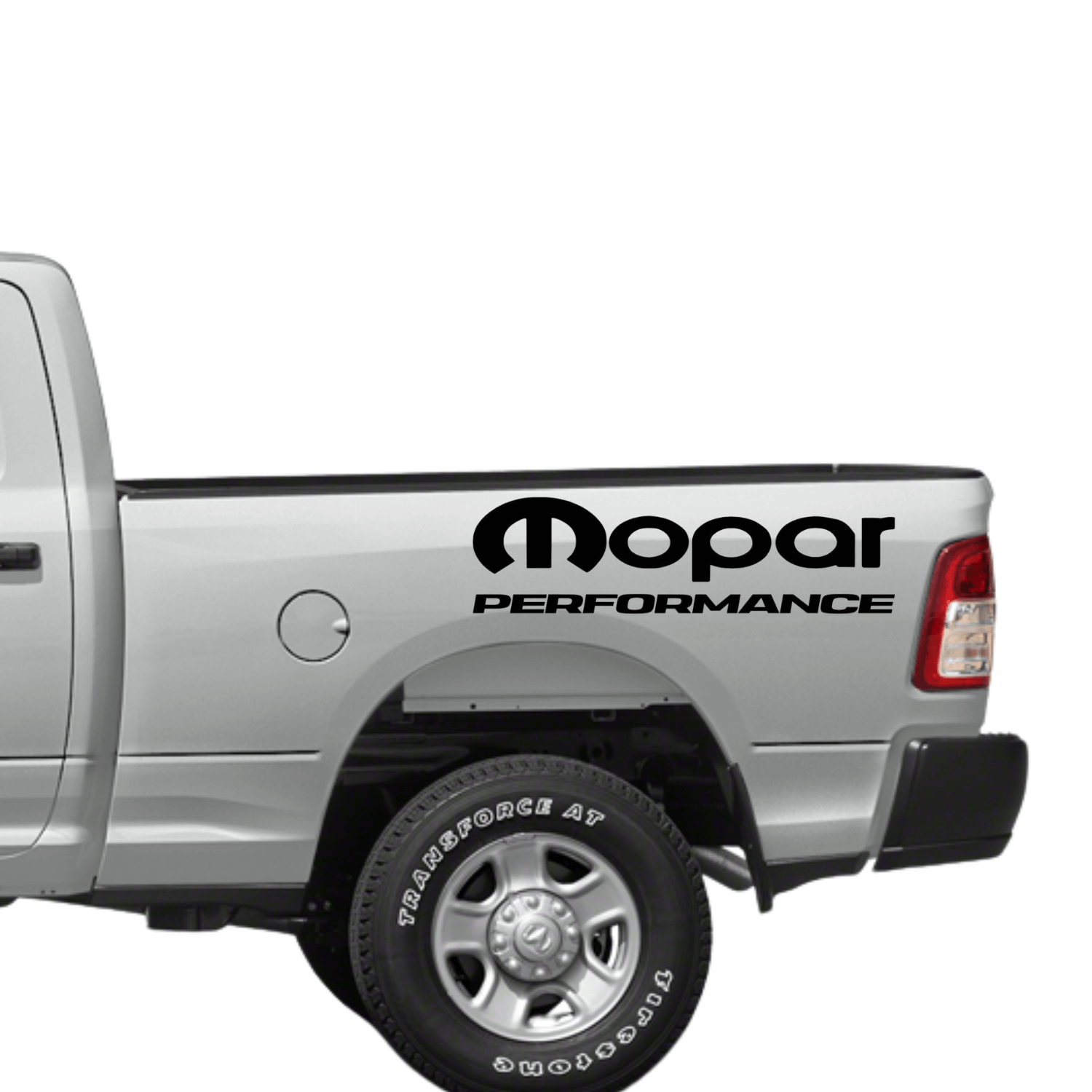 Mopar Performance Vinyl Decal Sticker – Dodge Racing Graphic – 6" to 45" Weatherproof for Window, Tailgate, or Hood