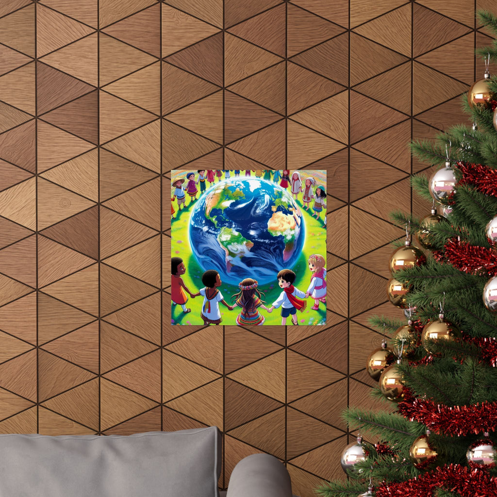 Peace And Love To The World Posters