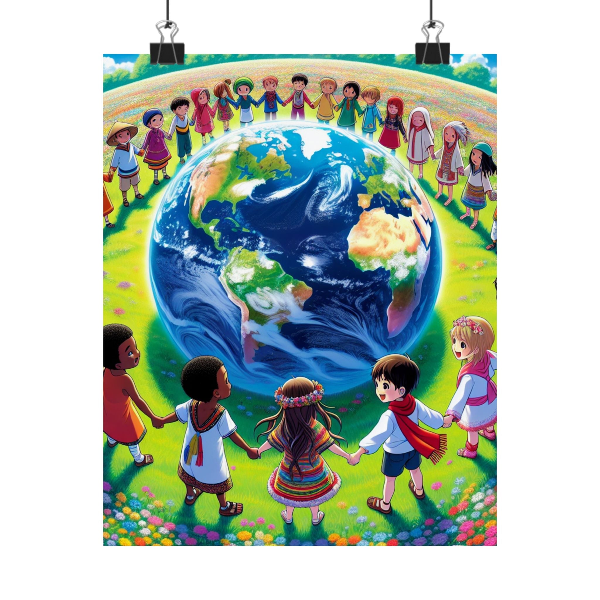 Peace And Love To The World Posters