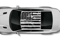 American flag roof decals graphics compatible with Dodge Charger Hellcat SRT Widebody