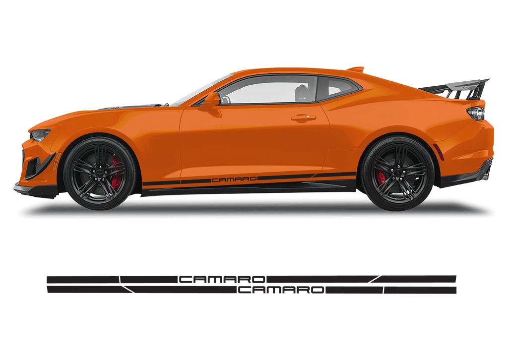 Chevrolet Camaro Double Stripe Graphics 1 Color