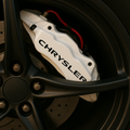 Chrysler Brake Caliper Decals – Universal Fit | Set of 8 (3" to 6")