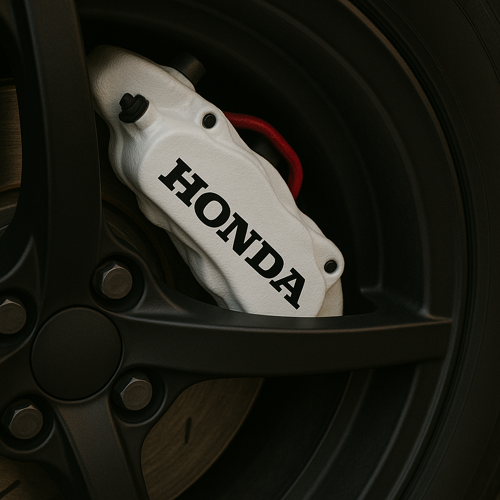 Honda Brake Caliper Decals – Universal Fit | Set of 8 (3" to 6")