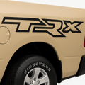 Dodge TRX Logo Vinyl Decal Sticker – 12" to 45" Weatherproof Truck Graphic – Ram TRX Badge for Window, Tailgate, or Bumper