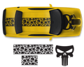 Dodge Challenger Top Skull Hood & Roof Graphics Kit (2011–2022)