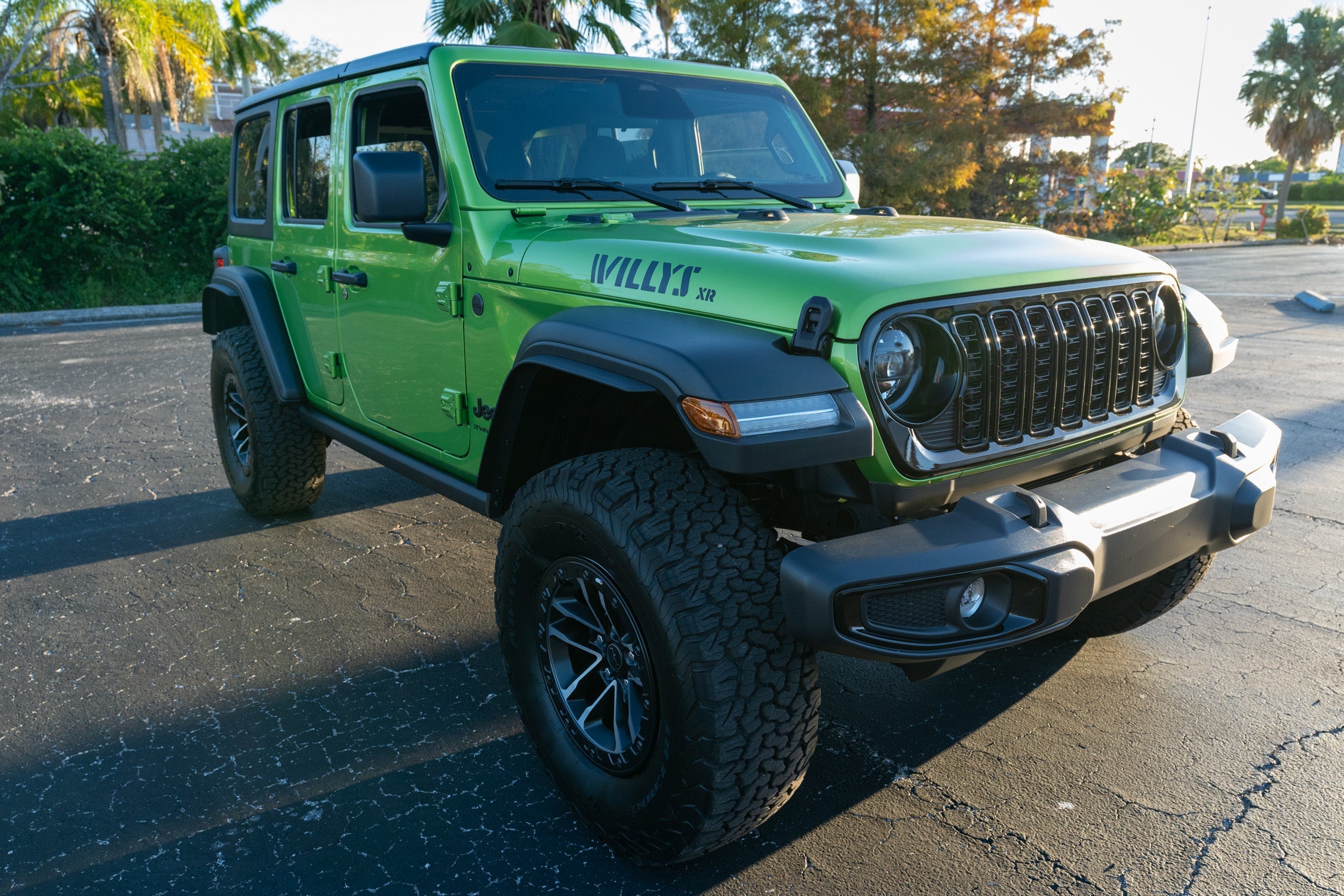 XR Stencil Style Hood Decals - 2022+ Wrangler Willys Xtreme Recon