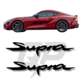 Toyota MK5 Supra Side Decal Set | Premium Vinyl Logo Graphics 2PC