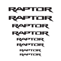 Ford Raptor Brake Caliper Decal Kit | Premium Vinyl Stickers 6PC Set