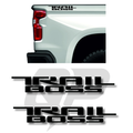 Chevy Silverado Bed Side Decals | Trail Boss Z71 RST LTZ 2PC