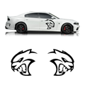 Dodge Hellcat Logo Vinyl Decal - Set of 2