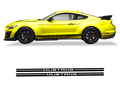 Ford Mustang Side Graphics Stripes