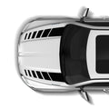 Hash stripes hood decals graphics compatible with Dodge Ram