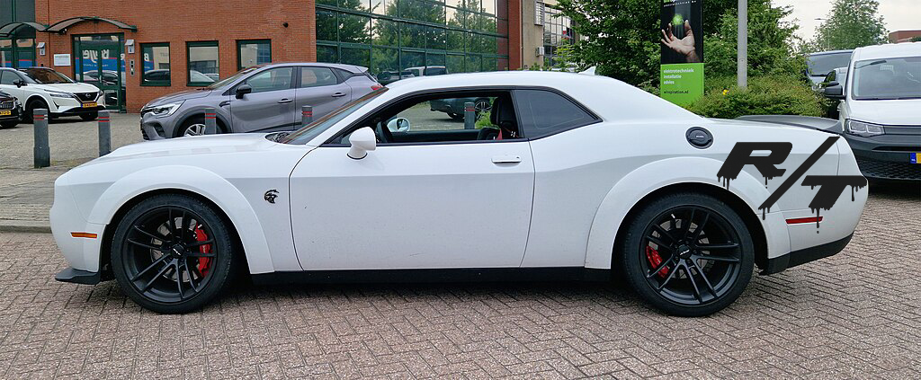 Dodge Challenger/Charger R/T Drip Style Logo Universal Decal