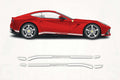 Ferrari F12 Berlinetta Side Stripes Decals