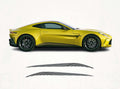 Aston Martin Vantage Side Stripe Decals – Premium Vinyl Graphics Kit