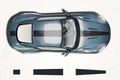 Aston Martin DB11 Center Racing Stripes – Vinyl Decal Kit