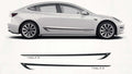 Tesla Model 3 Side Stripe Graphics (2017–2024) – Premium Vinyl Rocker Panel Decals