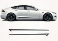 Tesla Model S Side Stripe Graphics (2016–2024) – Premium Vinyl Rocker Panel Decals