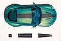 Aston Martin DB12 Center Racing Stripes – Premium Vinyl Decal Kit