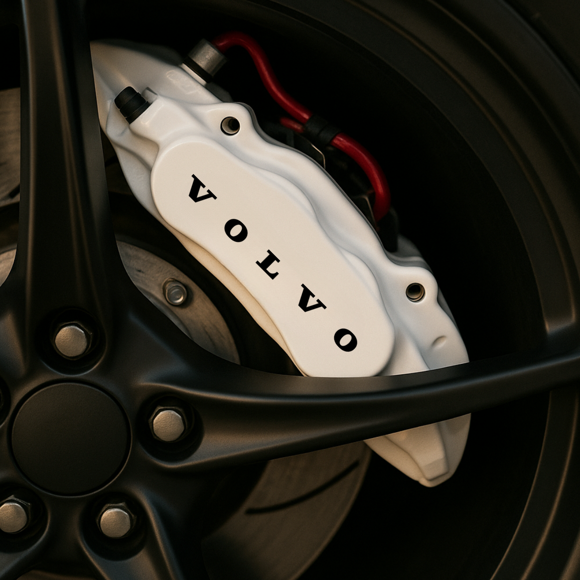 Volvo Brake Caliper Decals – Universal Fit | Set of 8 (3" to 6")
