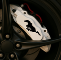 Ford Mustang Brake Caliper Decals – Universal Fit | Set of 8 (3" to 6")