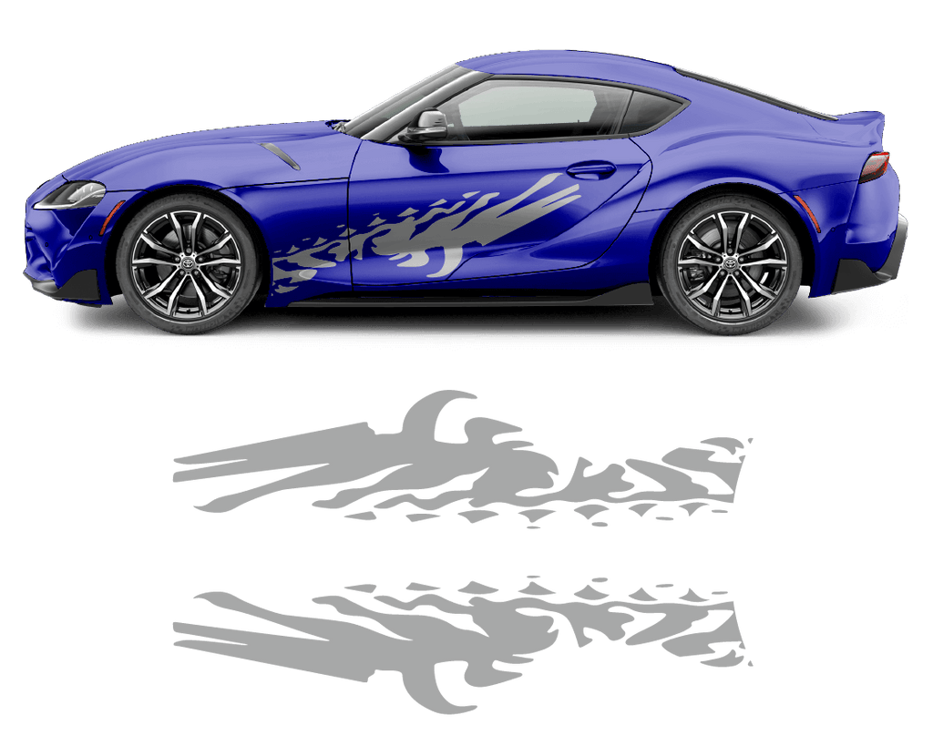 Toyota Supra Accents Graphics
