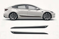 Tesla Model 3 Refresh Side Stripes Decal Kit – Highland Rocker Panel Graphics