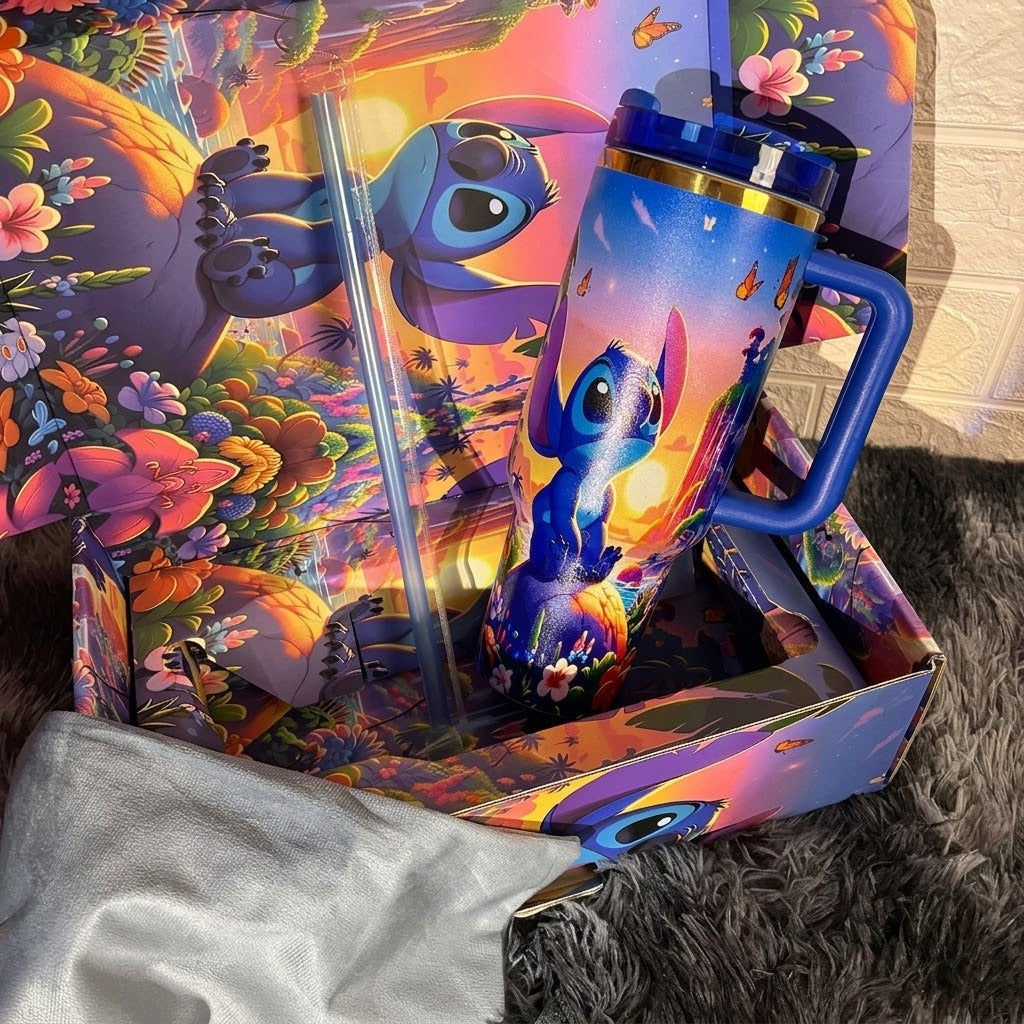 Sunset  — BLACIN Insulated tumbler with straw