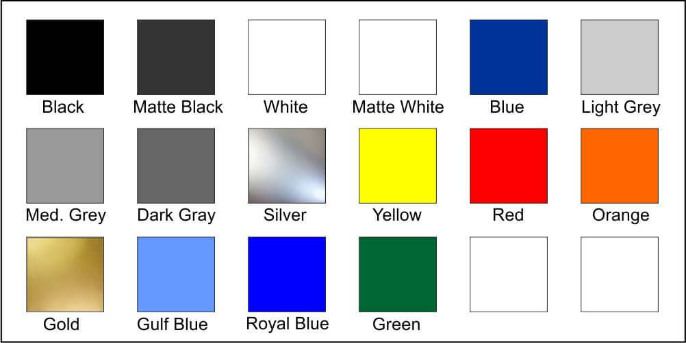 Mustang Triple Stripe Vinyl Decal