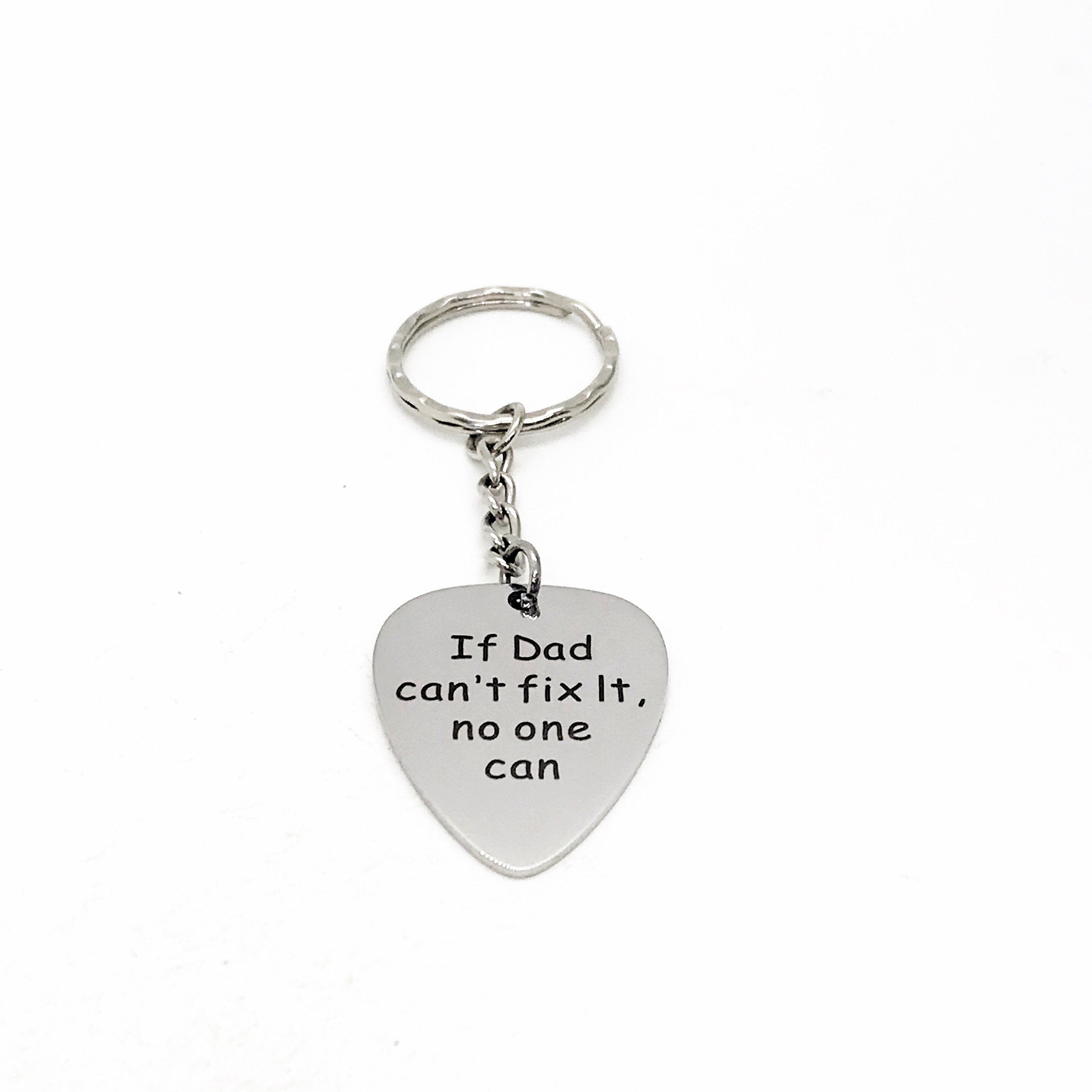 Fathers Day Gift, If Dad Cant Fix It No One Can Keychain, Dad Keychain, Dad Gift, Daddy Gift, Gift For Dad, Thank You Dad, Gift from Kids
