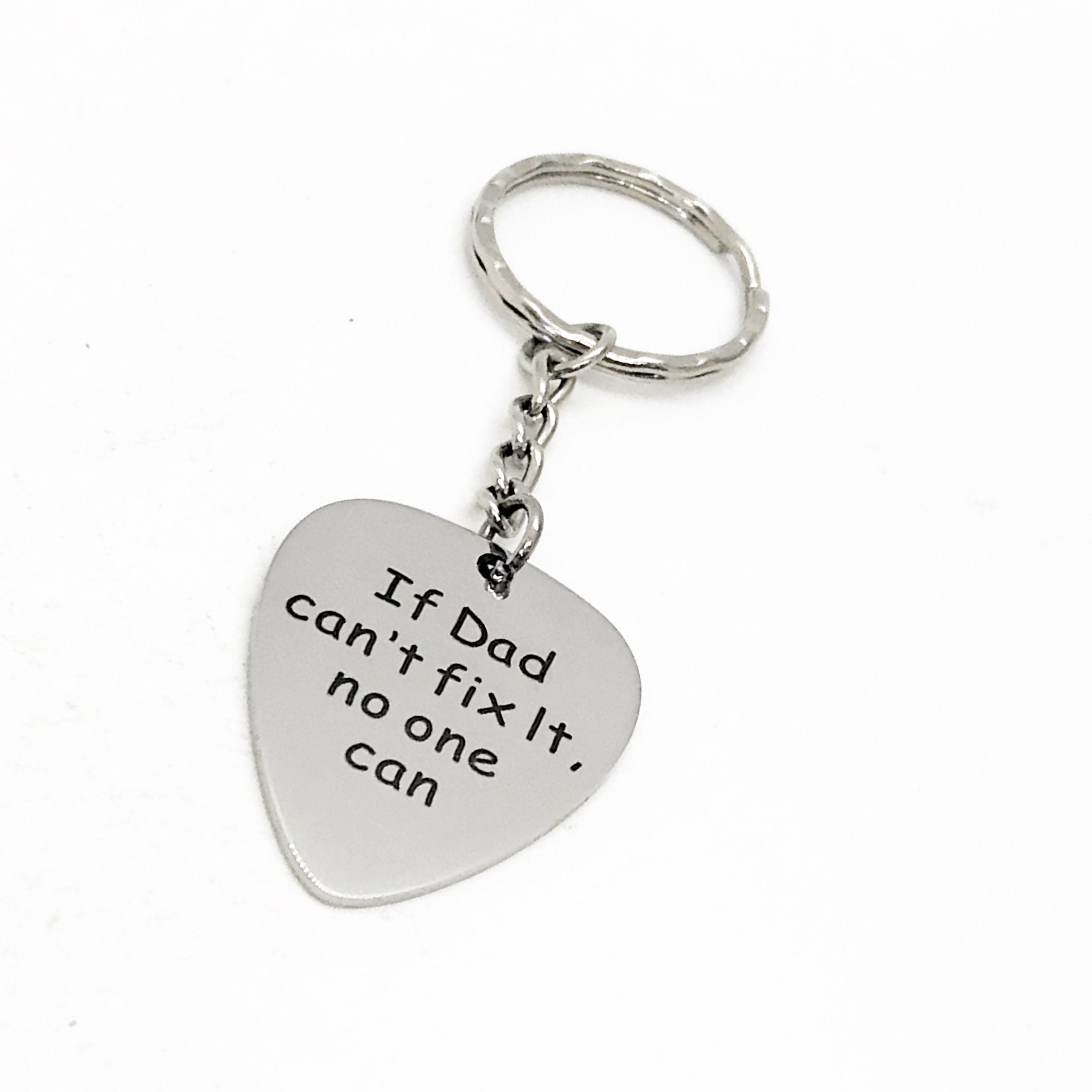 Fathers Day Gift, If Dad Cant Fix It No One Can Keychain, Dad Keychain, Dad Gift, Daddy Gift, Gift For Dad, Thank You Dad, Gift from Kids
