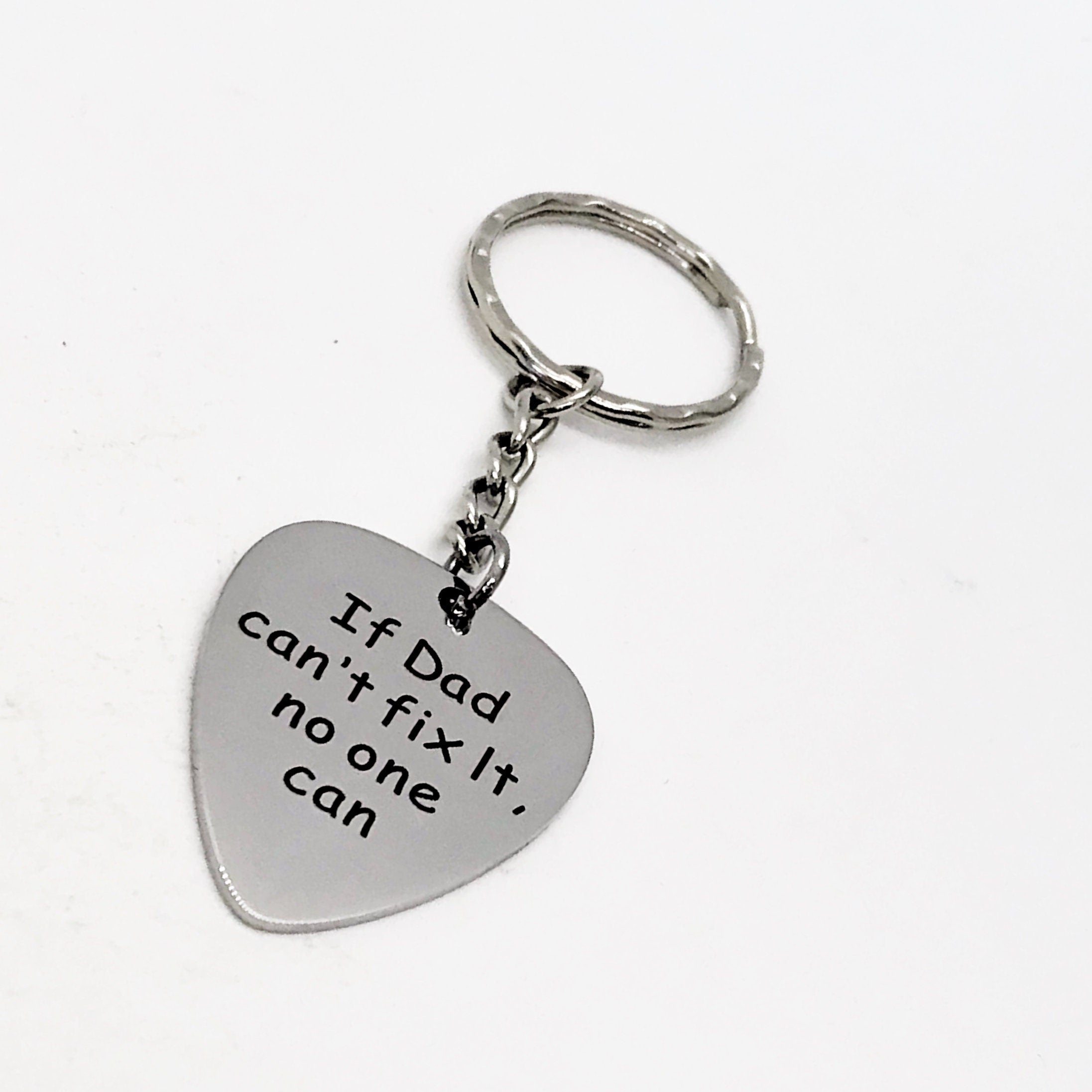 Fathers Day Gift, If Dad Cant Fix It No One Can Keychain, Dad Keychain, Dad Gift, Daddy Gift, Gift For Dad, Thank You Dad, Gift from Kids