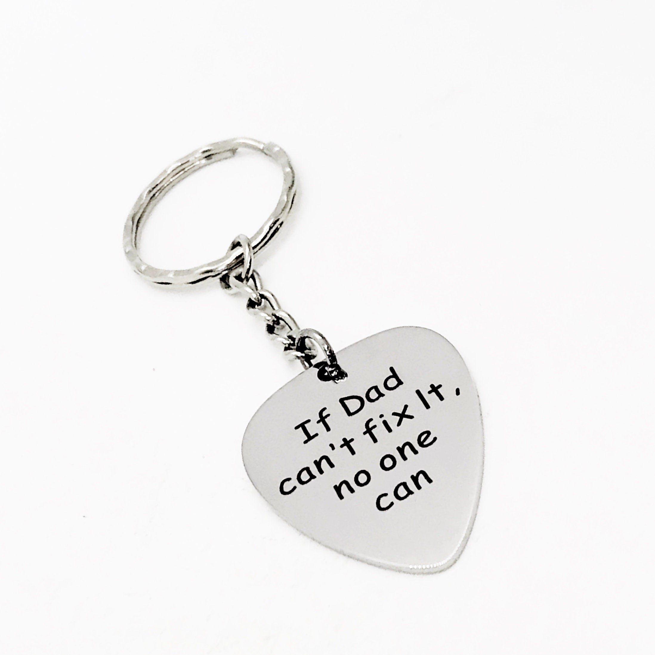 Fathers Day Gift, If Dad Cant Fix It No One Can Keychain, Dad Keychain, Dad Gift, Daddy Gift, Gift For Dad, Thank You Dad, Gift from Kids