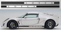 Lotus Exige Triple Stripe Vinyl Decals