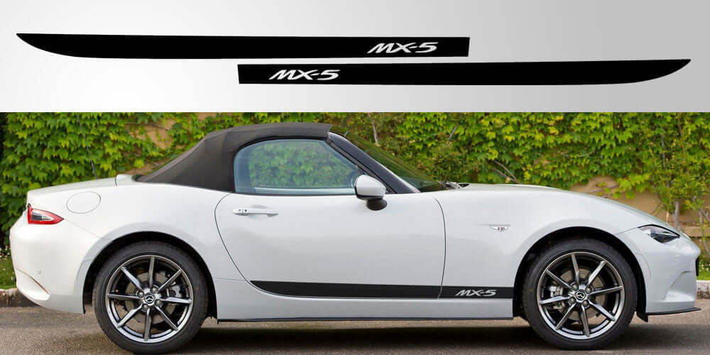 Mazda Miata MX-5 ND Door Stripe Decal | Gen 4 Premium Vinyl Graphics